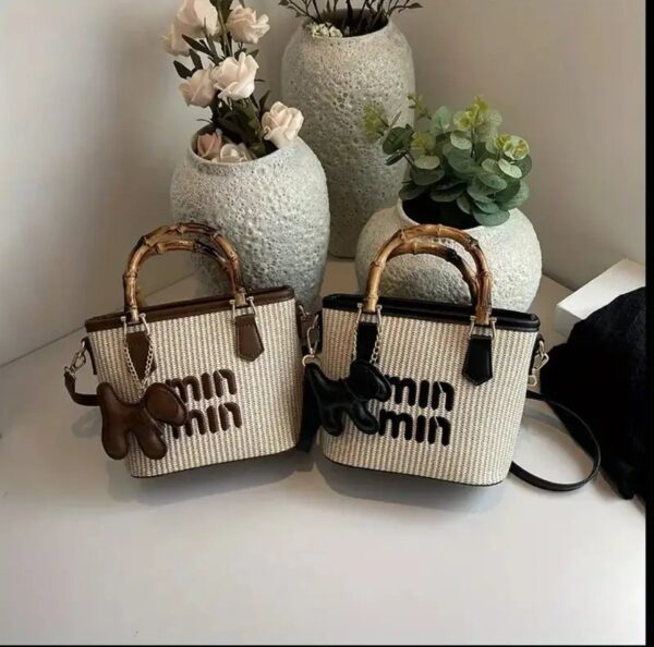 Women's high end woven bag