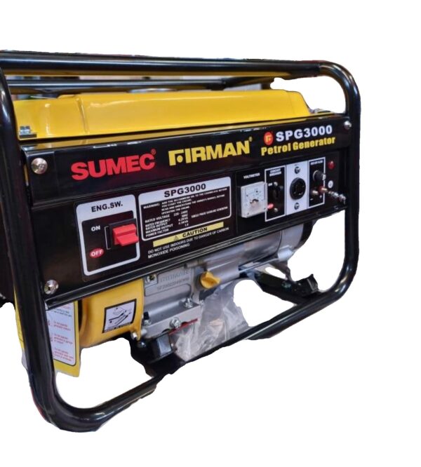 A Sumec Firman Gasoline generator engine spg 3000
